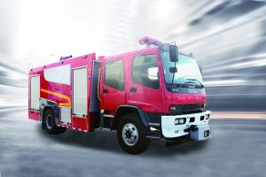Fire fighting vehicle